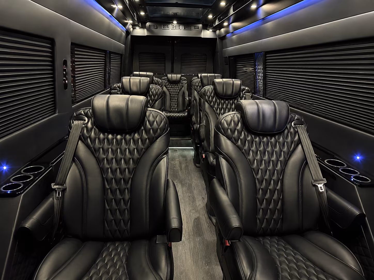12 passenger sprinter van inside