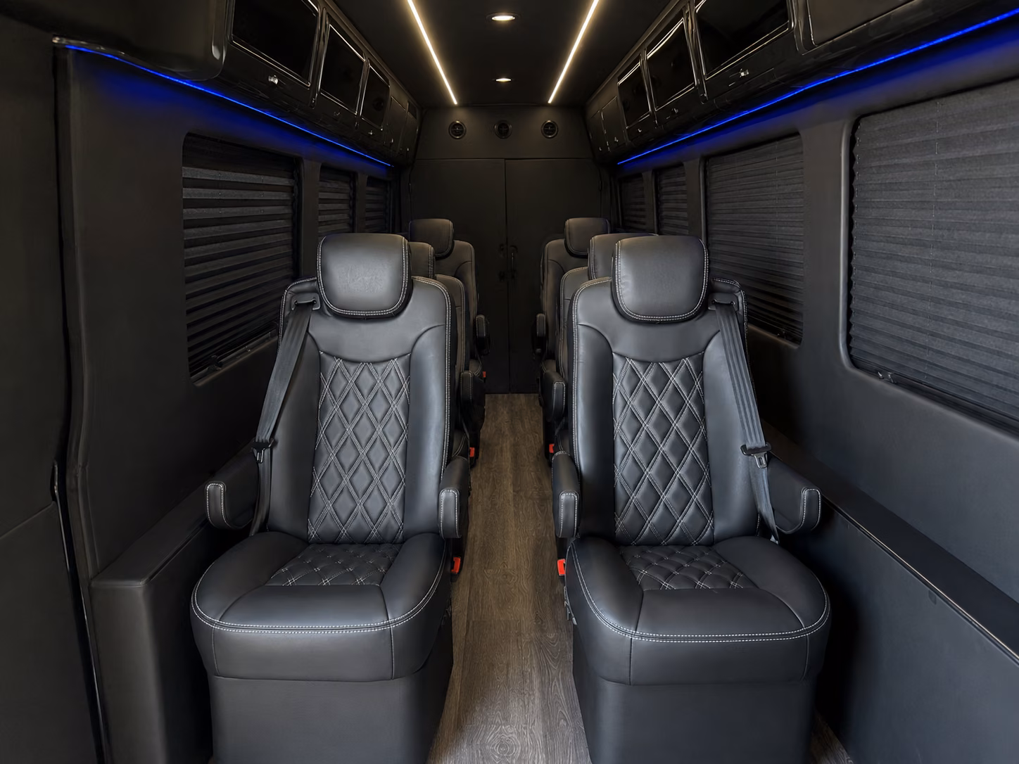 hillsboro 10 passenger sprinter van inside