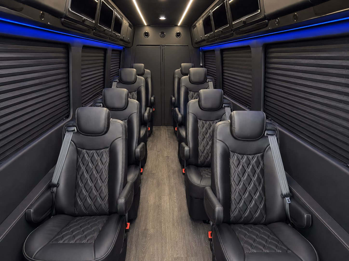 hillsboro 15 passenger sprinter van interior