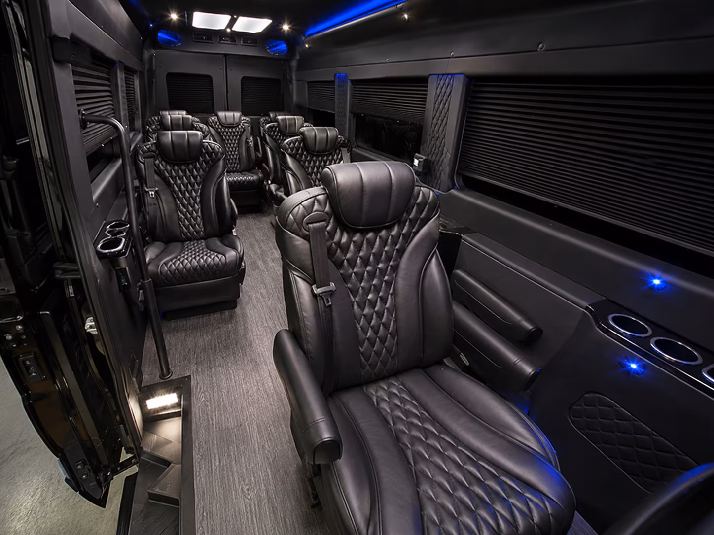 hillsboro 8 passenger sprinter van interior