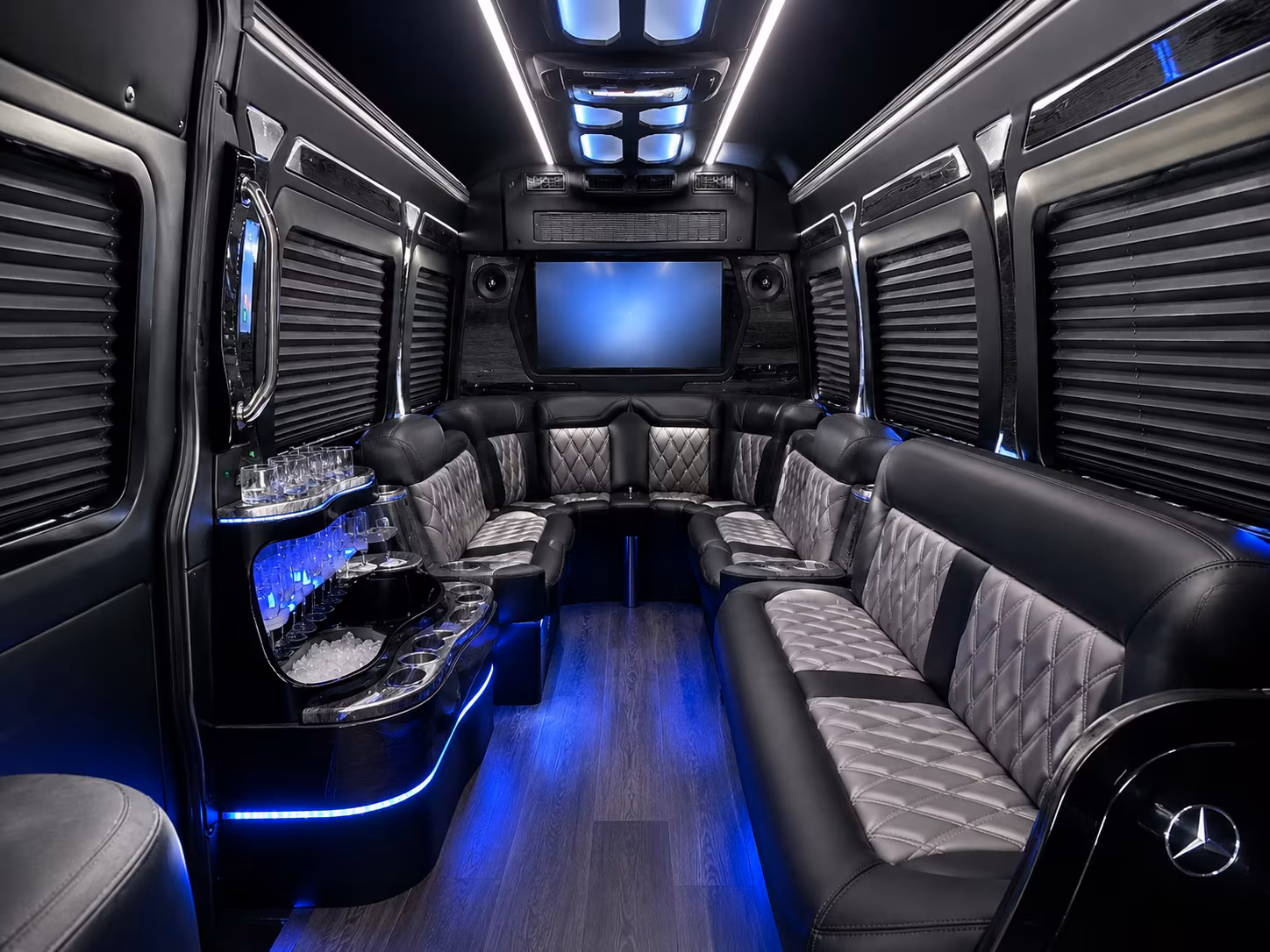 hillsboro sprinter limousine inside