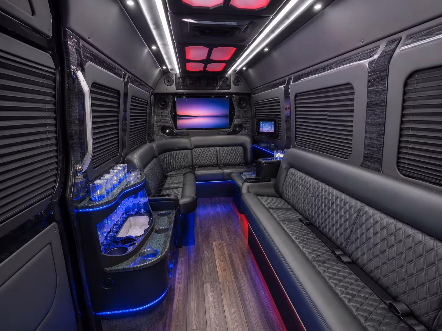 hillsboro sprinter limousine interior
